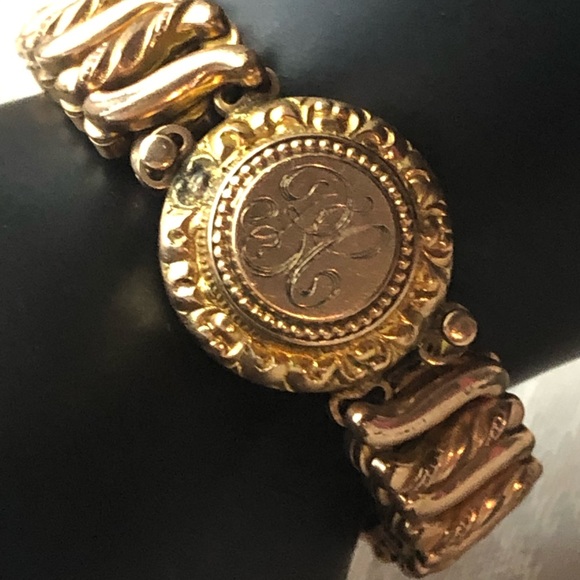 Vintage Jewelry - 1930’s Gold plated expansion bracelet